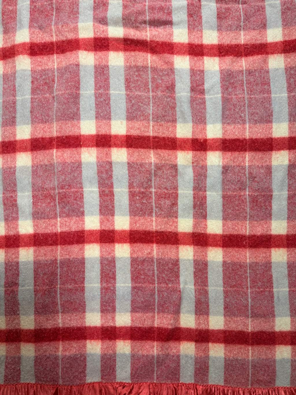 Chore Coat, Pink Plaid Wool