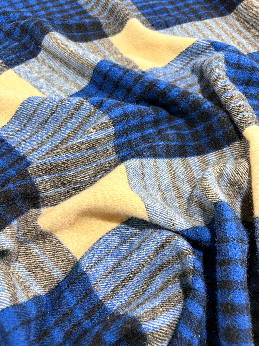 Chore Coat, Blue Plaid Wool