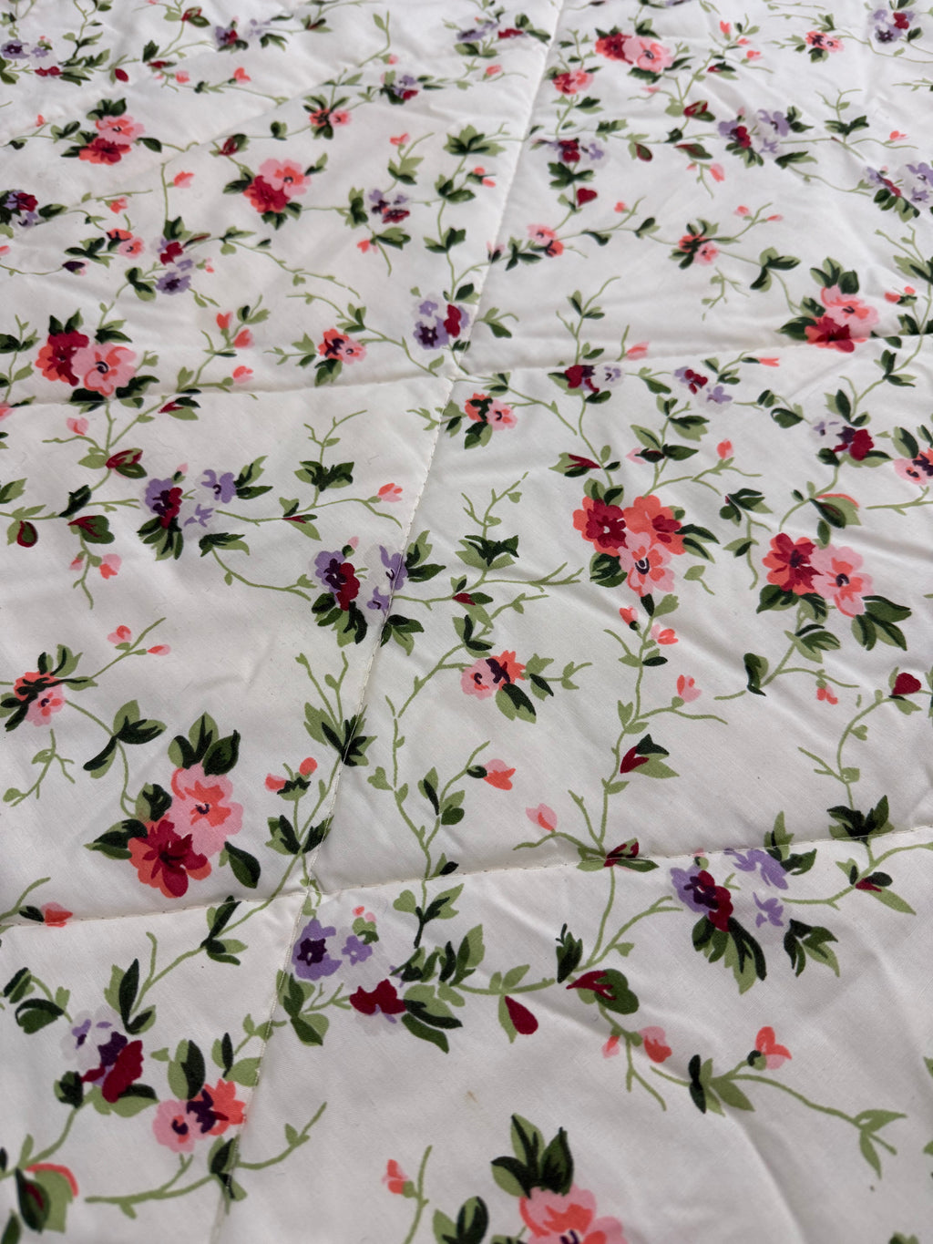 Chore Coat, Floral Comforter