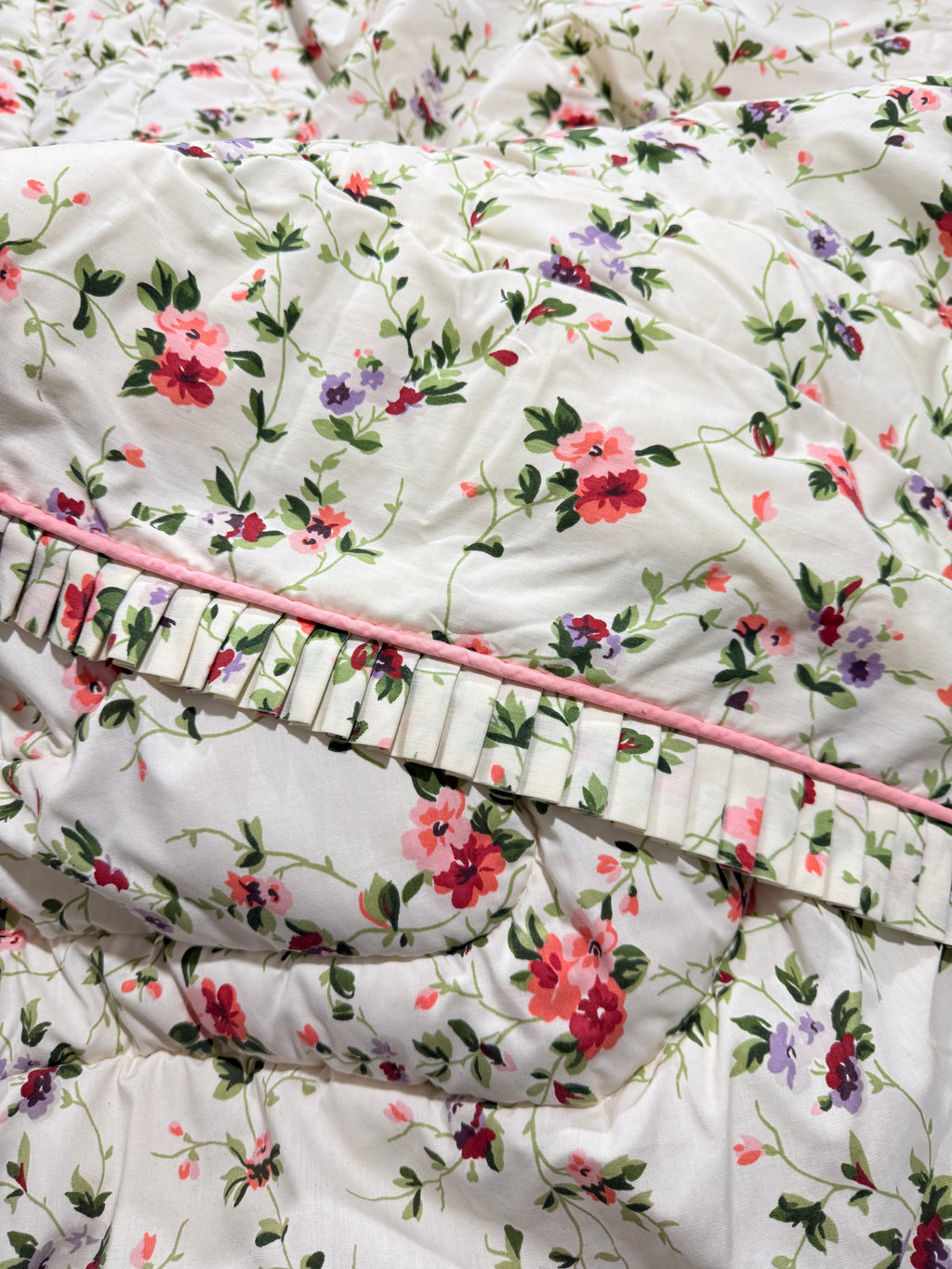 Chore Coat, Floral Comforter