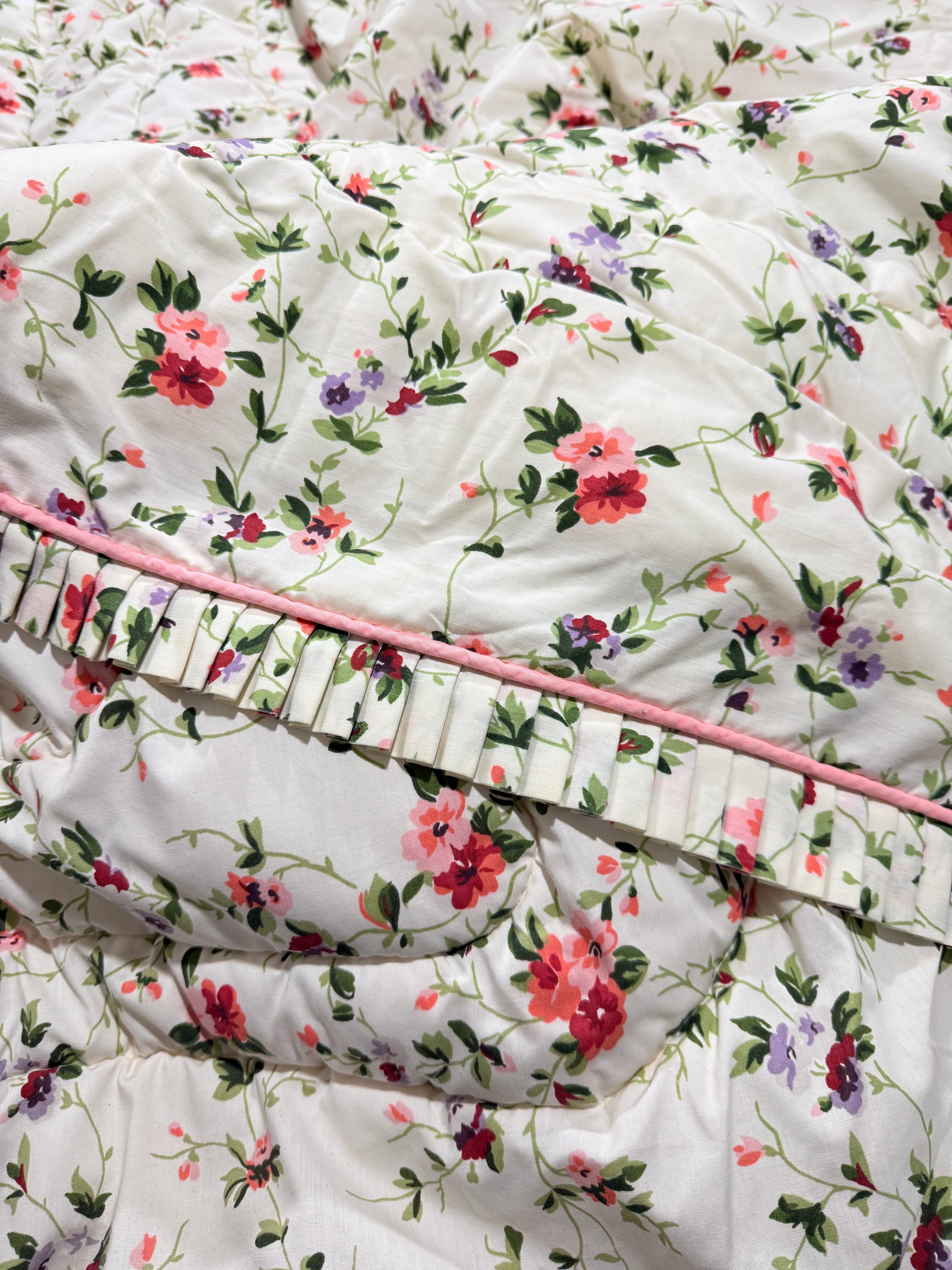 Chore Coat, Floral Comforter