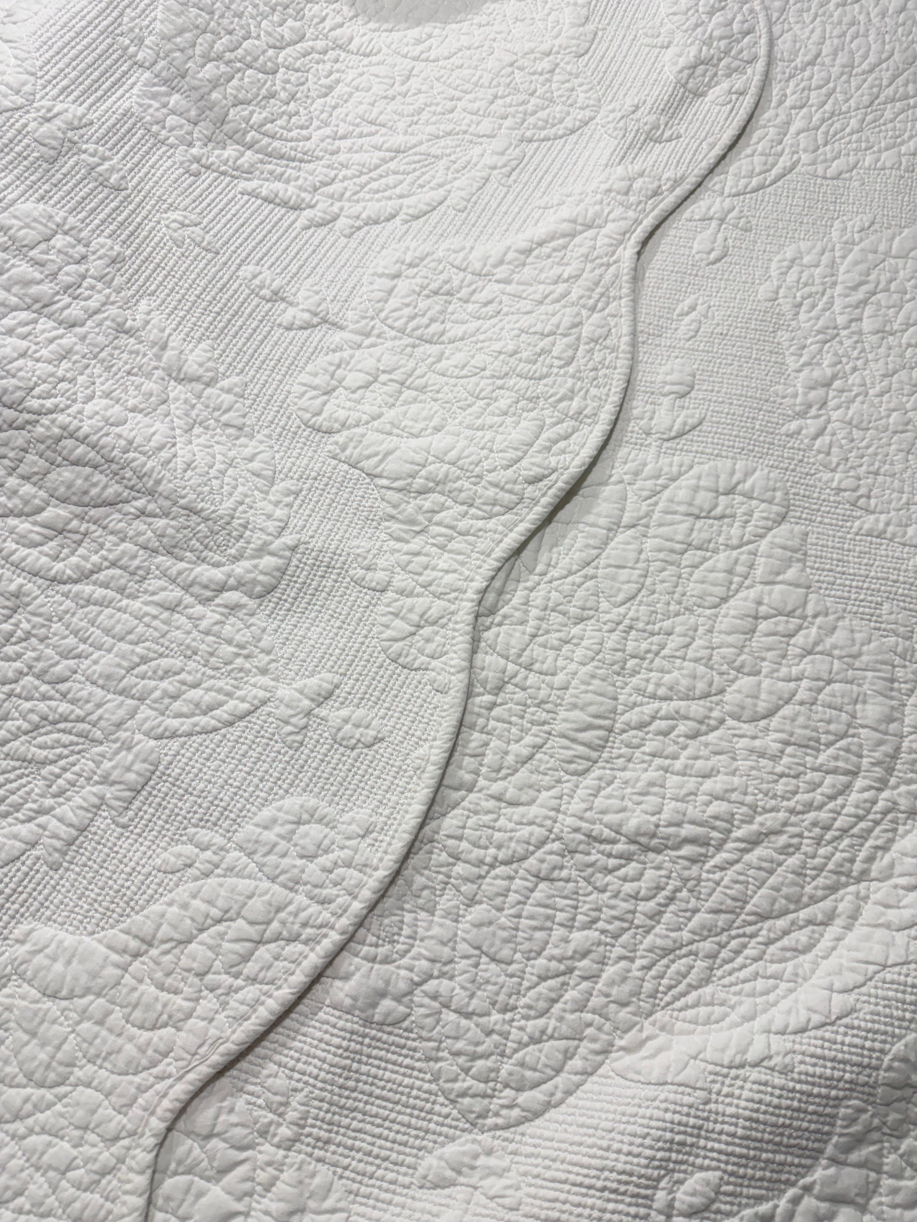 Chore Coat, White Quilt